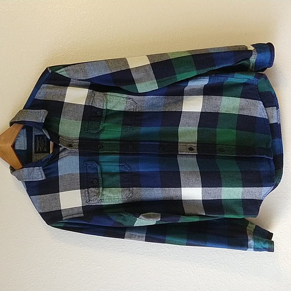 American Eagle Outfitters Plaid Flannel Button Down Shirt XS